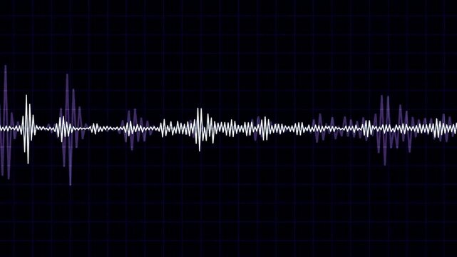 sound waves concept. Elements. Music round background of a form of a wave. video footage HD