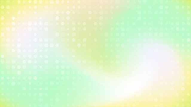 Pastel yellow green gradient background with geometric patterns
