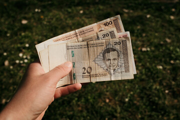 Hand Holding Bosnia And Herzegovina