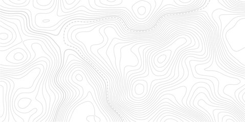 Topographic map background geographic line map with elevation assignments.The concept of a conditional geography scheme and the terrain path. Design materials. Abstract bacground. Vector illustration. © MDSOHEL