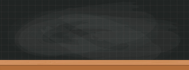 Dirty dusty school blackboard background © elenabsl