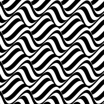 Abstract chess texture style. Geometric pattern with optical illusion effect. 3D