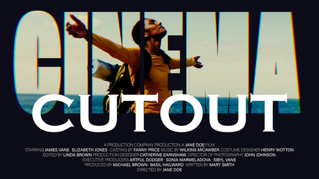 Cutout Cinema Posters