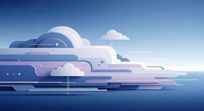 A majestic wave crashing against a rocky shoreline under a clear blue sky