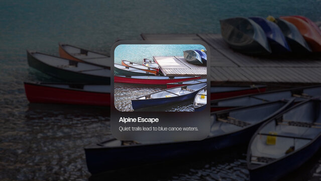 3D Flip Slide Carousel