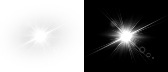 PNG transparent sunlight special lens flare light effect. Stock royalty free PNG image © Pixora_light