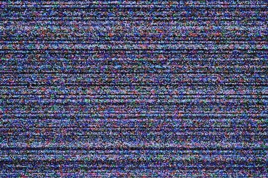 Colorful static noise texture