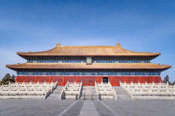 Obraz premium Hall of Supreme Harmony in the Forbidden City, Beijing, China