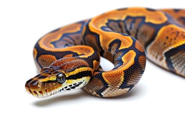 Fototapeta premium Python reptile animal snake.