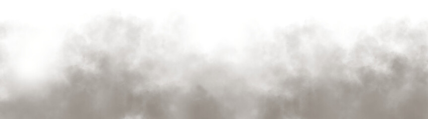 Naklejka premium Burnt Smoke Cloud Overlay PNG Element for Graphic Design