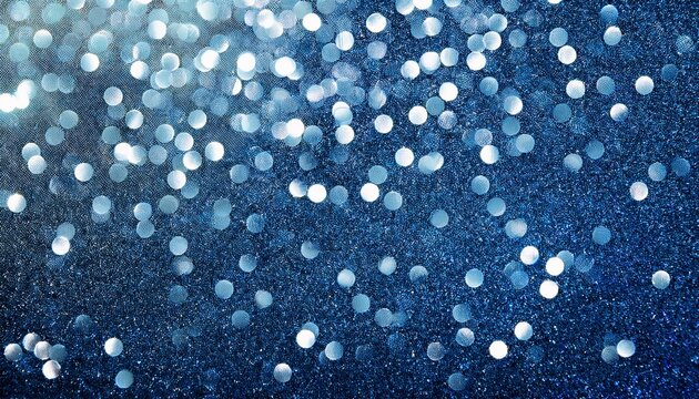 Luxury Abstract Glod Blue Silver Glitter Texture Background