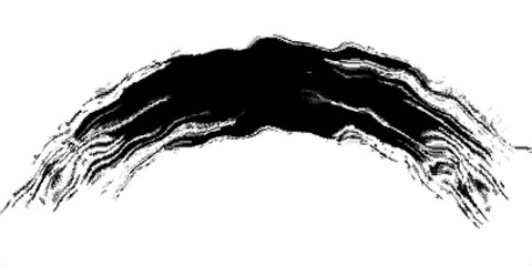 vector black line, grunge brush strokes ink paint isolated on white background. eps 10