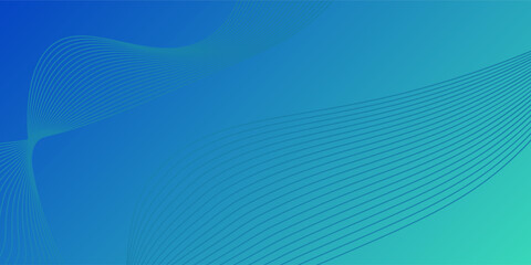 Obraz premium Background technology speed connect blue green simple modern