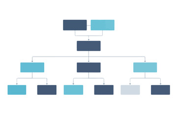 Component Architecture Block Network &ndash; Software System Flat Vector