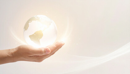 Soft Health Light Background for World Health Day Awareness.