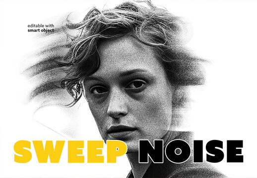 Sweep Noise Photo Effect