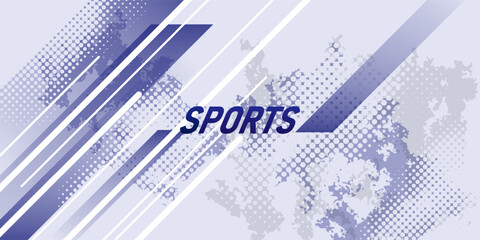 Obraz premium Sports Background Vector. International Sports Day Illustration, Graphic Design for the decoration of gift certificates, banners, and flyer