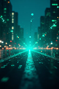 Coding Floating Programming Symbols Vertical Perspective