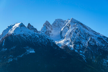 Imposing Hochkalter Massif The Berchtesgaden