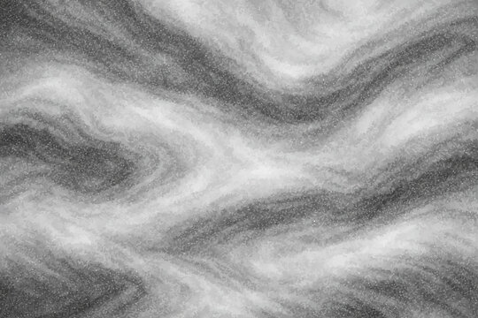 Abstract Monochromatic Marble Swirl Texture with Grainy Detail
