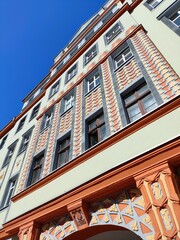 Obraz premium Bytom city, Silesia region in Poland. Architecture of the Old Town.