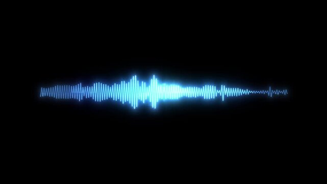 Glowing Digital Audio Graphic Equalizer
Abstract simple minimal glowing background with noise graphic equalizer for vj loops