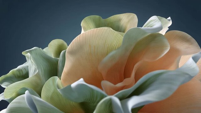 Abstract visualization of strain force deformation with distorted shapes, conveying tension, compression, and transformation under external forces. cinematic color correction, natural uneven