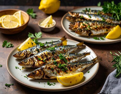 Sardinen vom Grill (Portugal  Spanien)