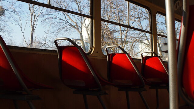 Inside of the train