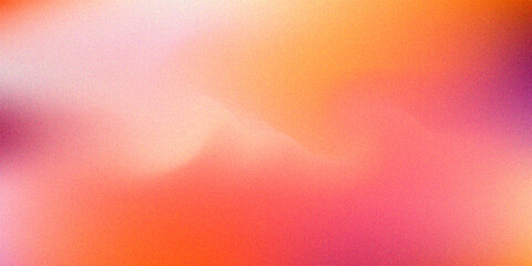 Vibrant orange pink purple gradient background