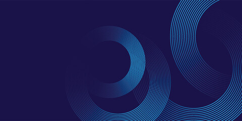 Circles Lines round frame, dynamic vector AI Technology science music concept lines. vector geometric eps10 © PRIAM