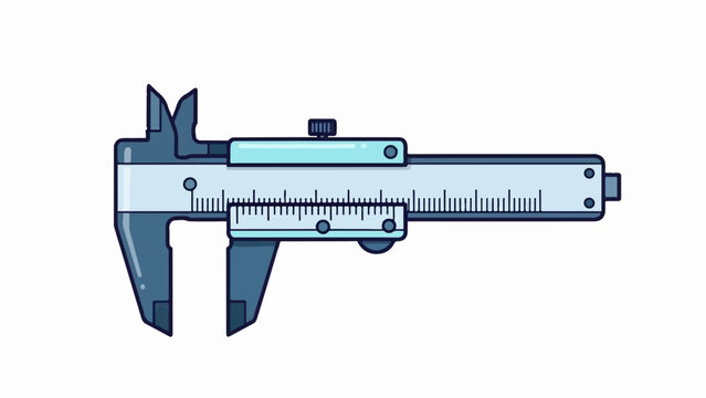Precise measurement tool with clear markings for accurate dimensions