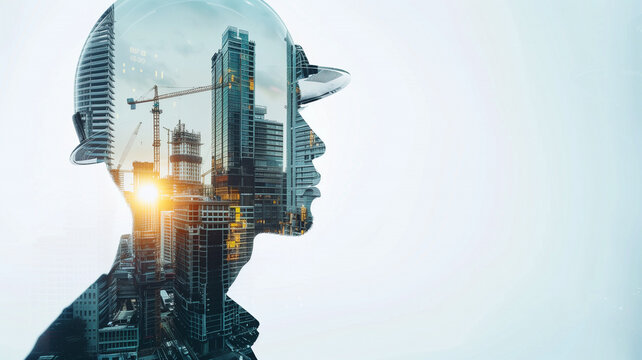 Primer plano de persona de la construcci&oacute;n