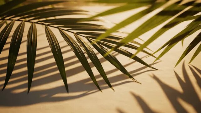 This video features Palm Sunday visual backdrop with elegant palm leaf overlays and bright minimalist scene, designed for Palm Sunday church media, social content and inspirational presentations.