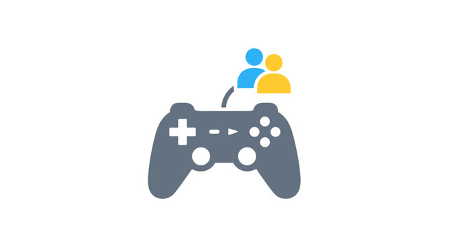 Gray video game controller device.