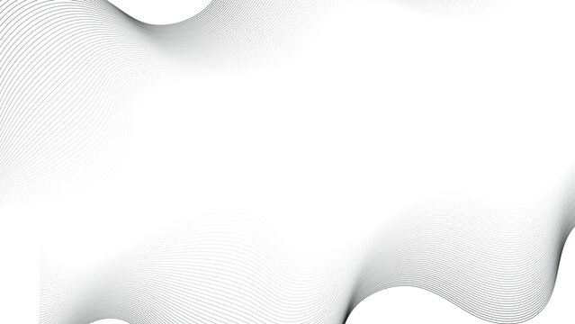 Abstract background of modern tech gradient waves. Abstract vector wavy lines flowing smooth curve. texture for header poster banner backdrop design