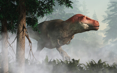 Chonky T-Rex, an up to date rendeition of a tyrannosaurus rex © Daniel Eskridge