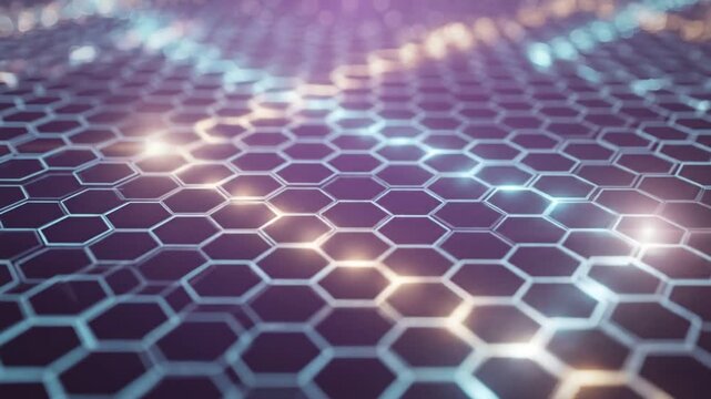 A visually compelling abstract background depicting a digital network. Ideal for illustrating technology, data, connectivity, and innovation in market