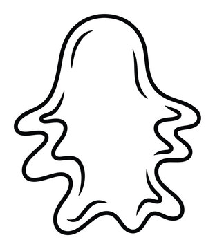 Ghost Snapchat Logo Vector Illustration