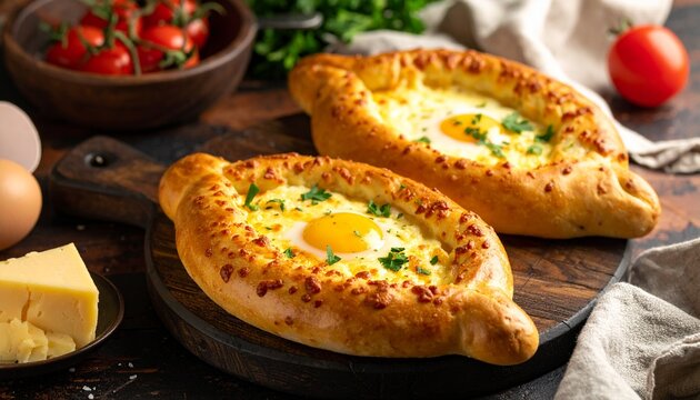 Khachapuri georgisches K&auml;sebrot