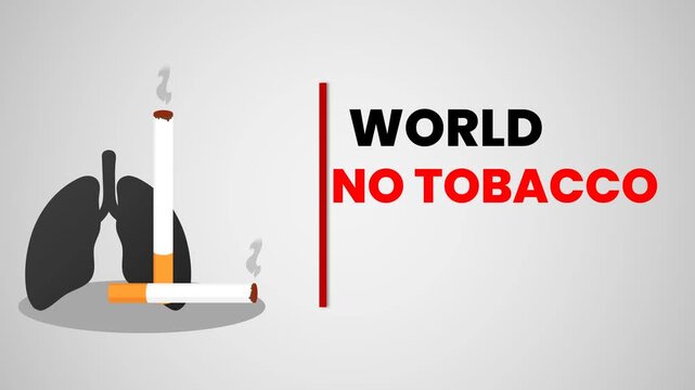 World No Tobacco Day: Anti-Smoking Health Awareness Campaign Animation