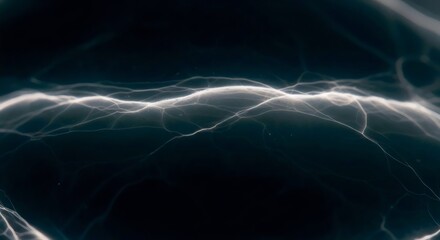 Fototapeta premium Abstract depiction of midnight teal surface with milky veins illuminated by transmitted cool light showcasing premium artistic brilliance