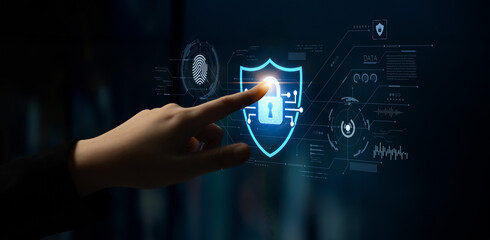 AI cybersecurity safeguards systems with encryption, access control, and AI secure data flow....