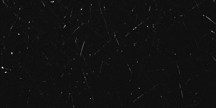 snow falling in the dark