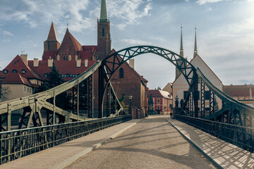 Most Tumski i Ostrów Tumski we Wrocławiu © Grzegorz Polak