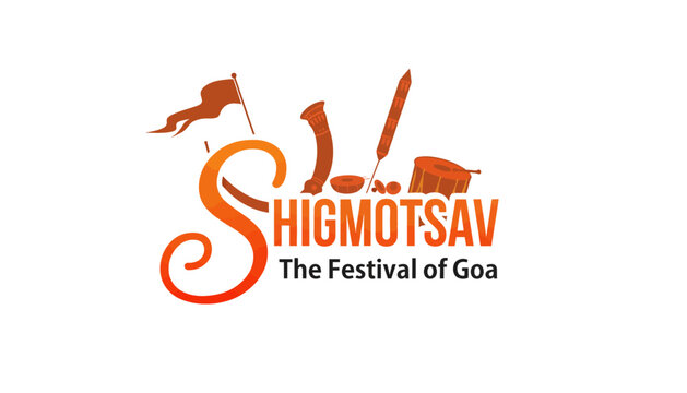 A vibrant logo for Shigmotsav, the Festival of Goa, India