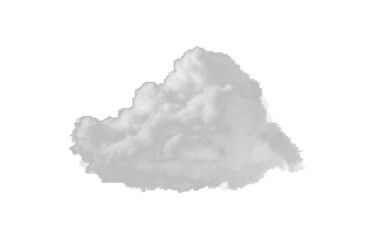 Obraz premium Vector realistic cloud, smoke or fog on isolated transparent and black background. Cloud png. Smoke png.