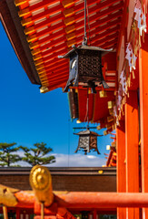 Naklejka premium At Fushimi Inari-taisha (Kyoto, Japan)