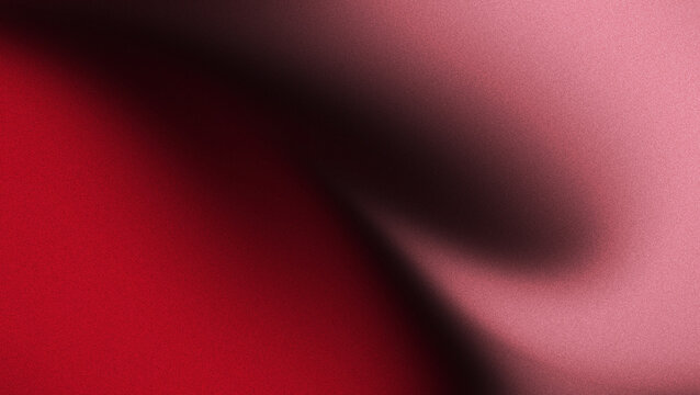 Deep Crimson and Dusty Rose Fluid Gradient with Intense Retro Film Grain; Dark Moody Liquid Mesh Texture featuring High-Contrast Shadow Play for Dramatic Branding, Music Production Art, and Edgy Desig