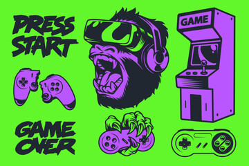 Press start for fun in gaming